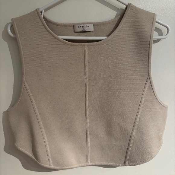 Babaton XL crop top - Picture 1 of 4